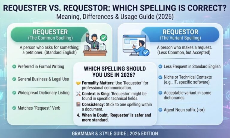 REQUESTOR MEAN