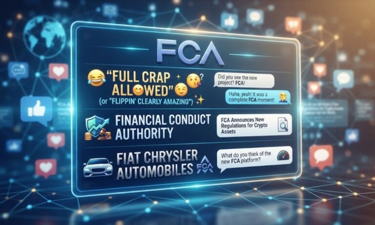 FCA MEANING