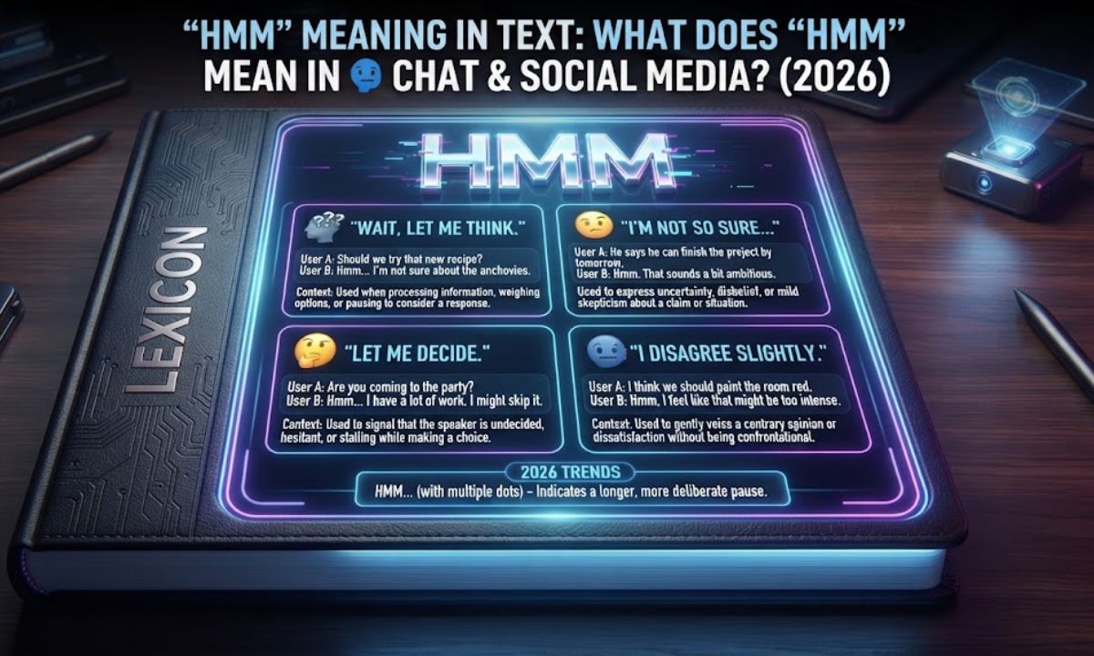 HMM MEANING