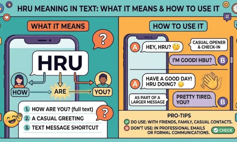 HRU MEANING