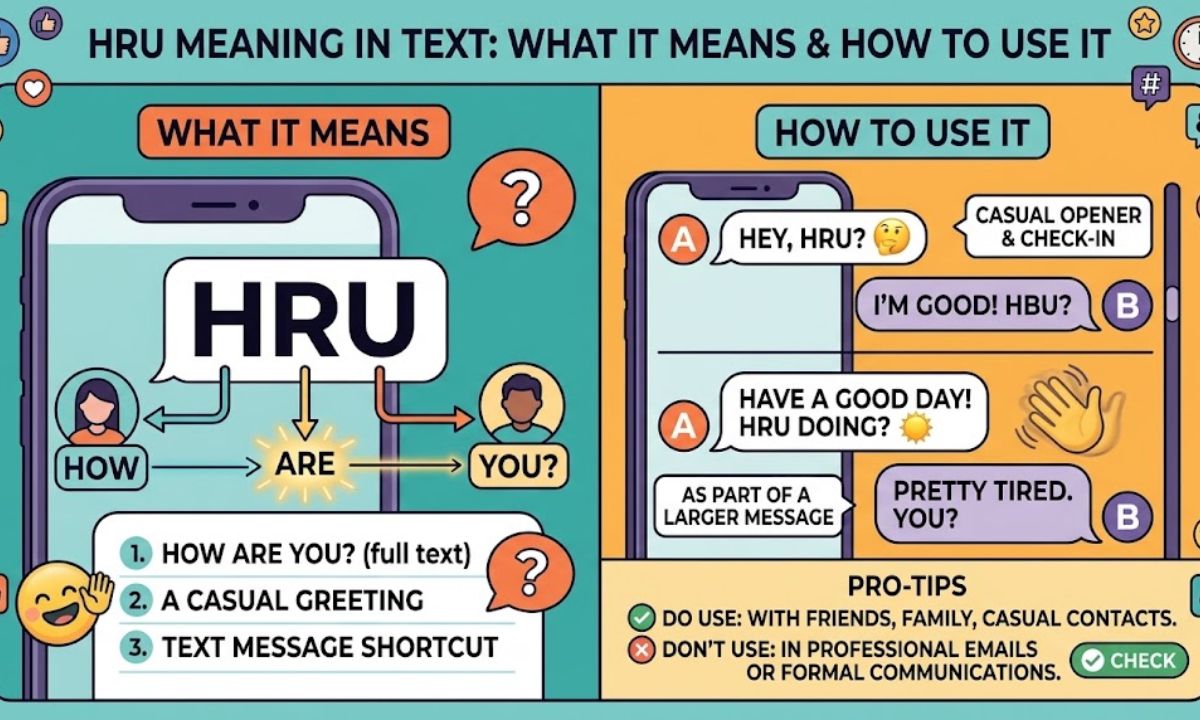 HRU MEANING