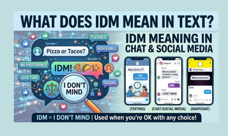 IDM MEAN