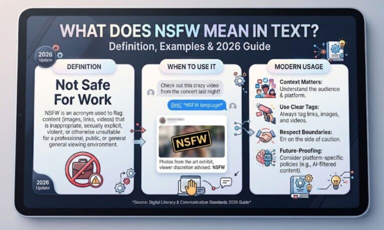 NSFW MEANING
