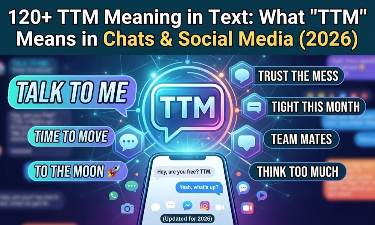 TTM MEANING IN TEXT
