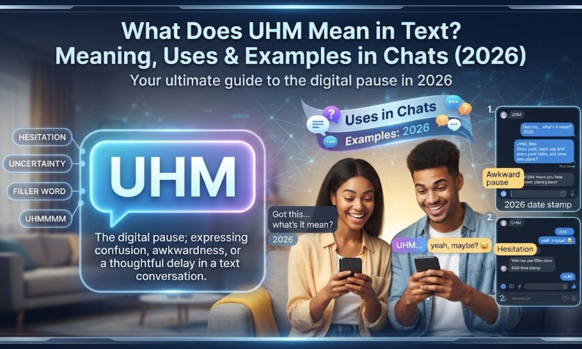 UHM MEANING IN TEXT