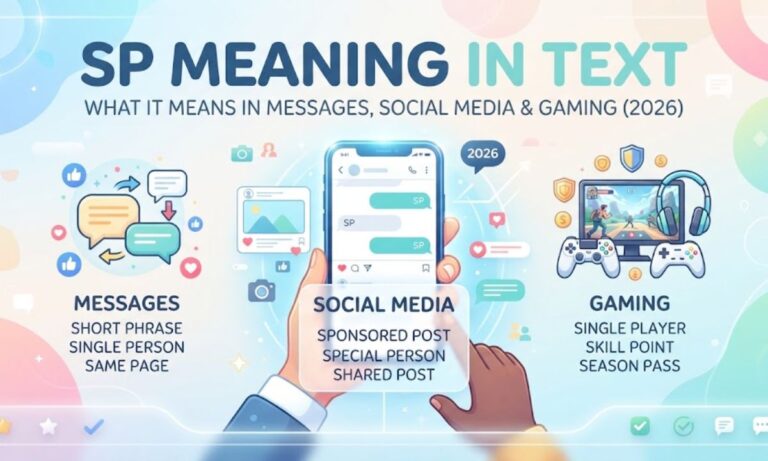 sp meaning in text