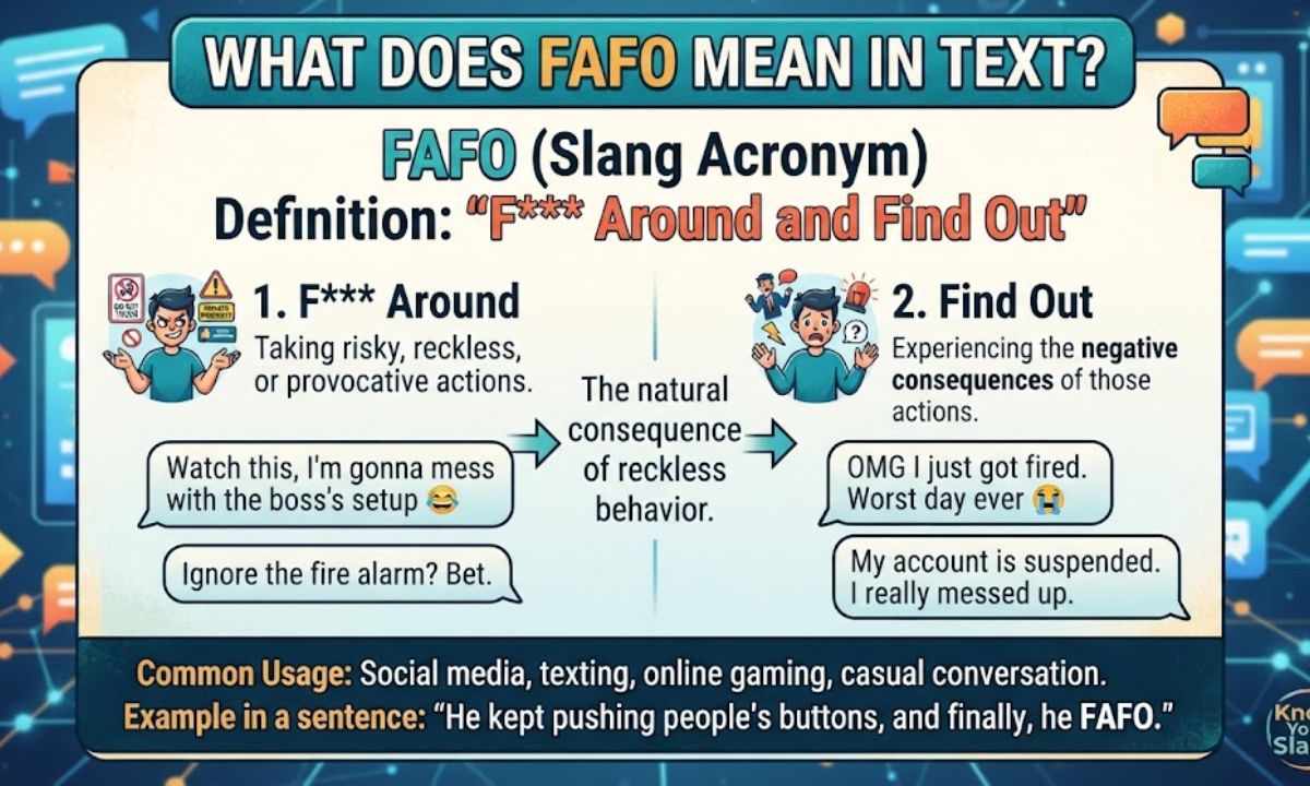 FAFO MEAN IN TEXT