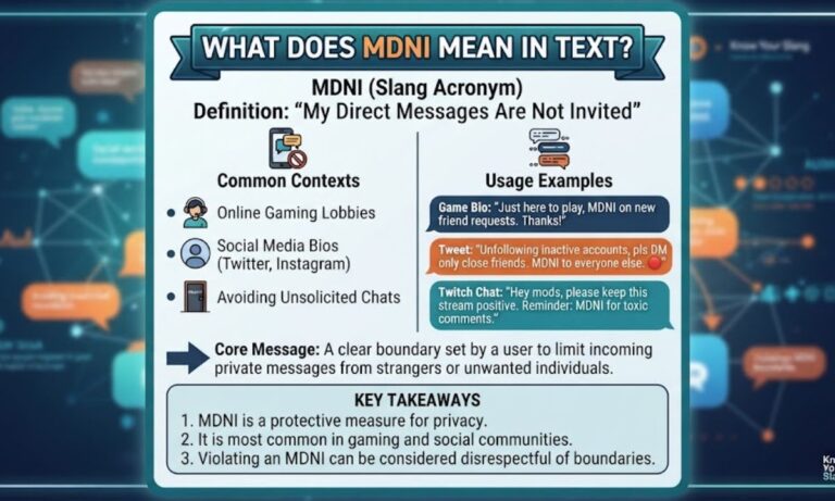 MDNI MEANING